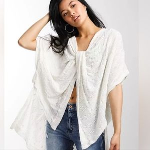 Twist Front Free People sweater Oversized